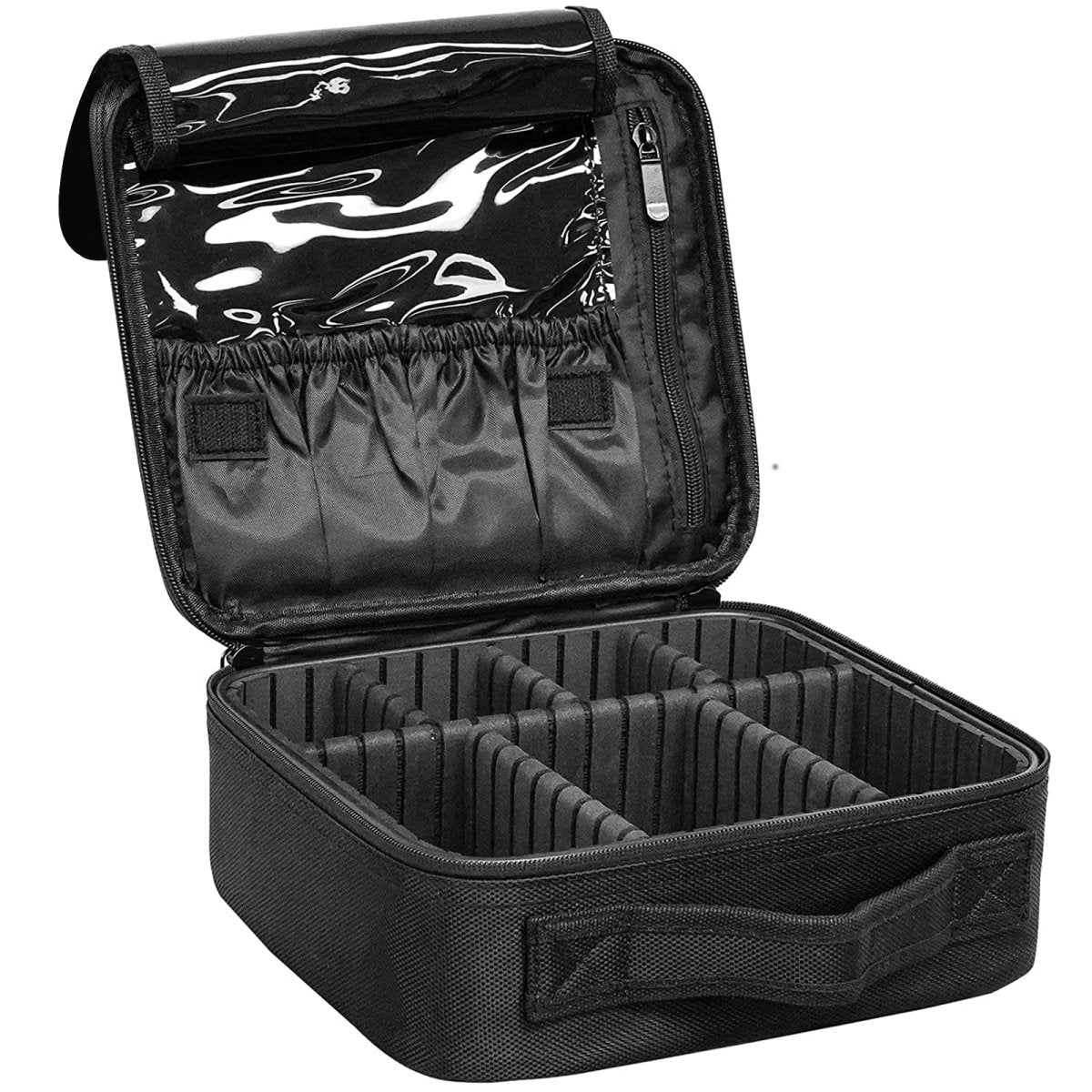 Stylish & Durable Makeup Bag for Women - Waterproof Cosmetic Organizer with Multiple Pockets - Perfect for Travel, Gym, and Everyday Use