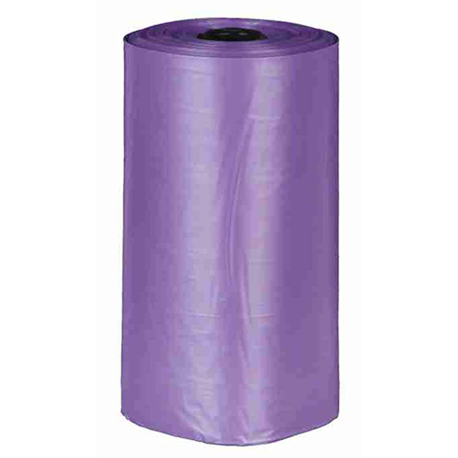 TRIXIE Lavender Scented Waste Bags for Dogs - 4 Rolls (20 Bags Each) | Medium Size | Lilac Color | Perfect for Dog Walks, Travel & Home Cleanup