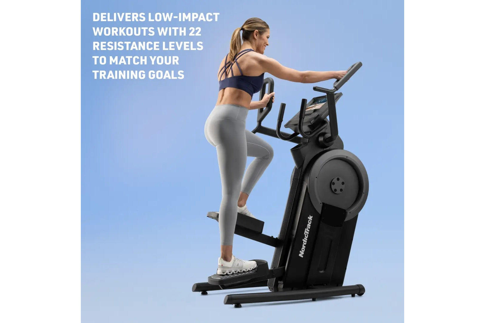 NordicTrack NEW Step Climber - Home Fitness Equipment for Cardio & Leg Workouts | Perfect for Small Spaces & Apartment Workouts
