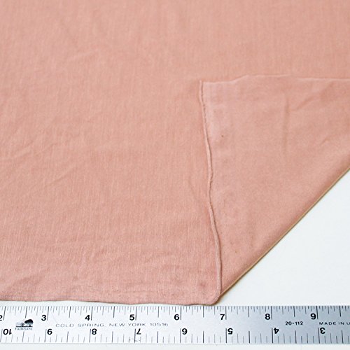 Soft Peach Rayon Spandex Jersey Knit Fabric - 60