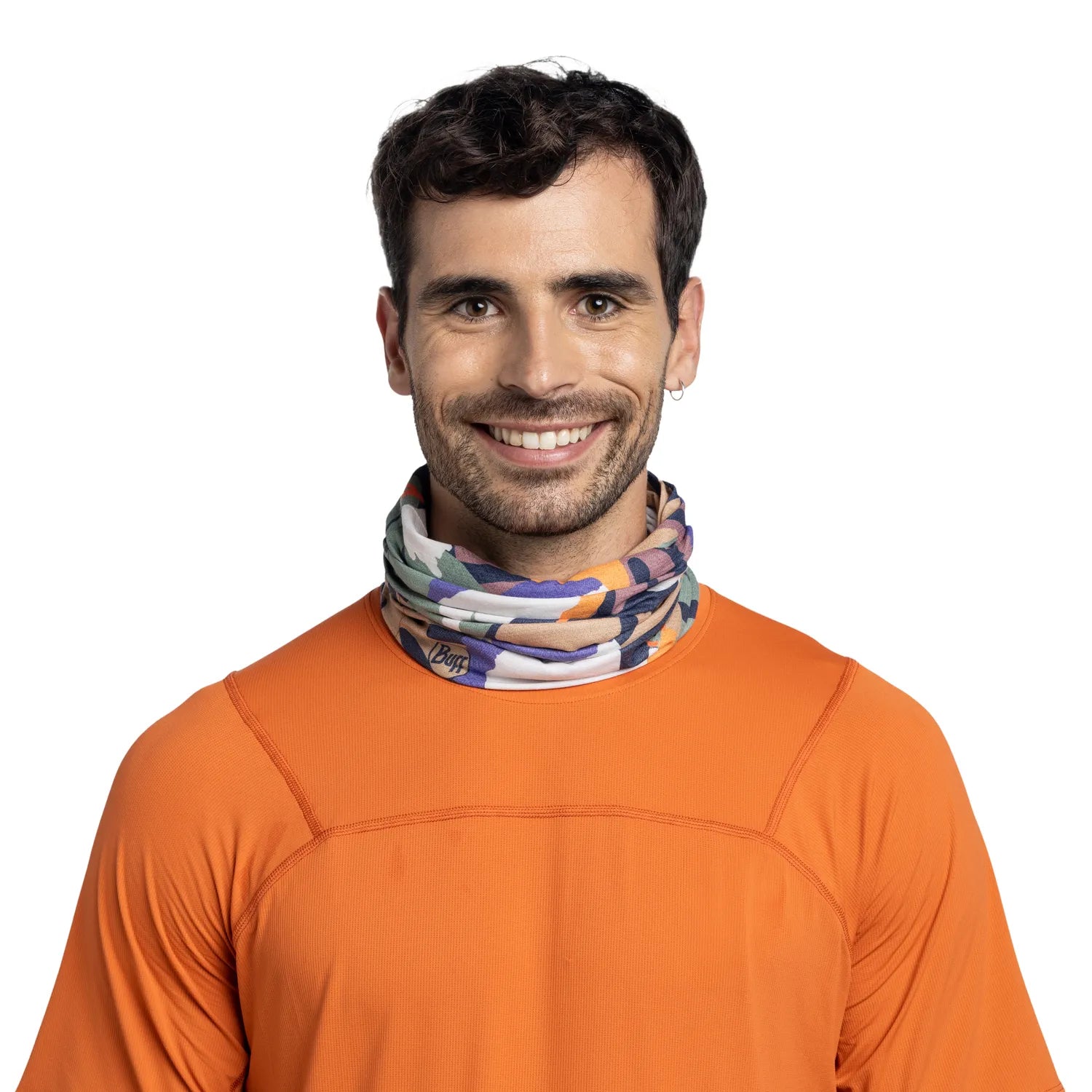 CoolNet UV® Cooling Neck Gaiter for Men - Breathable & Moisture-Wicking Sun Protection Scarf for Outdoor Activities, Hiking, Running, and Sports
