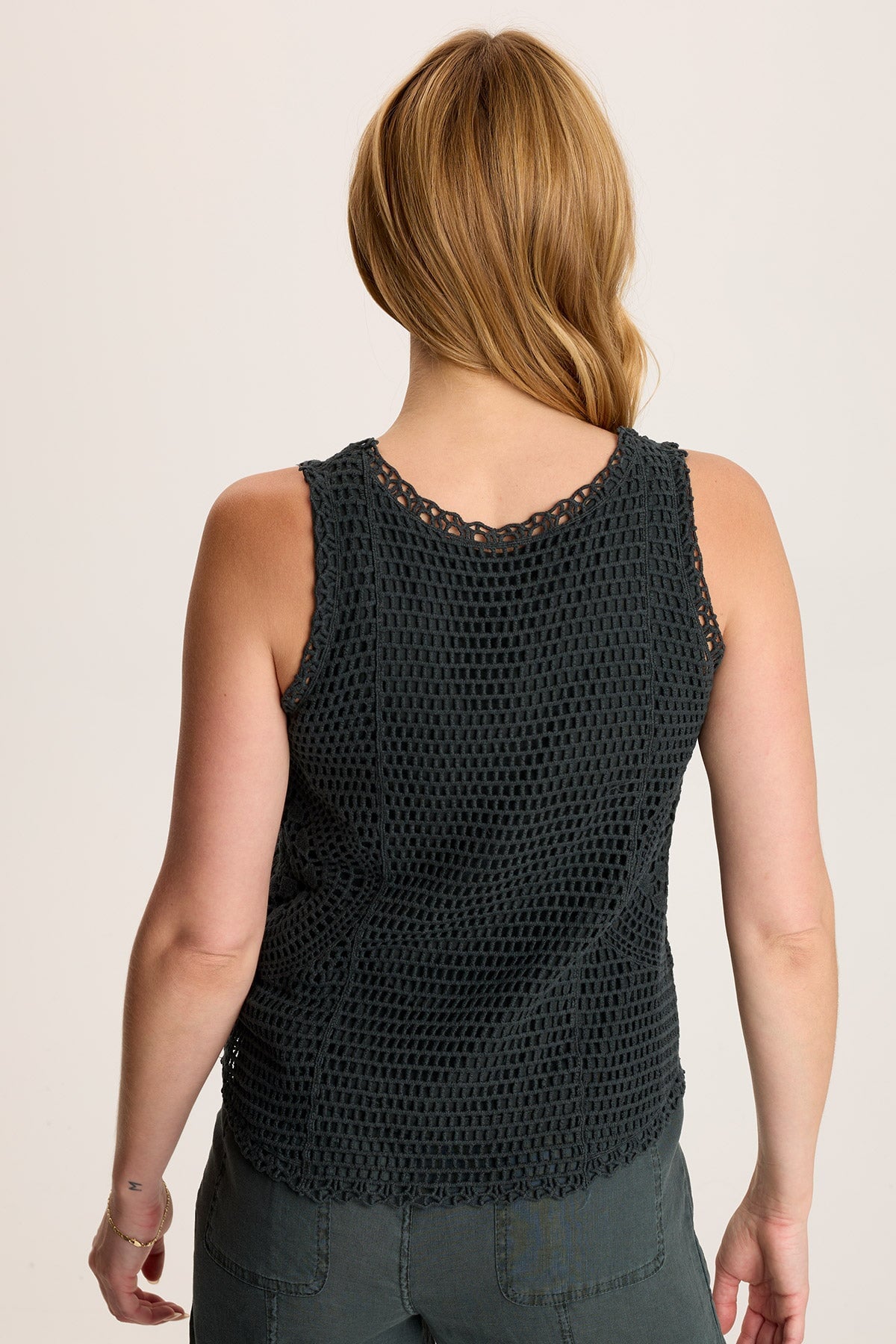 Grazie Crochet Layered Tank Top for Women - Boho Lace Summer Beachwear - Perfect for Vacation, Music Festivals & Casual Outfits