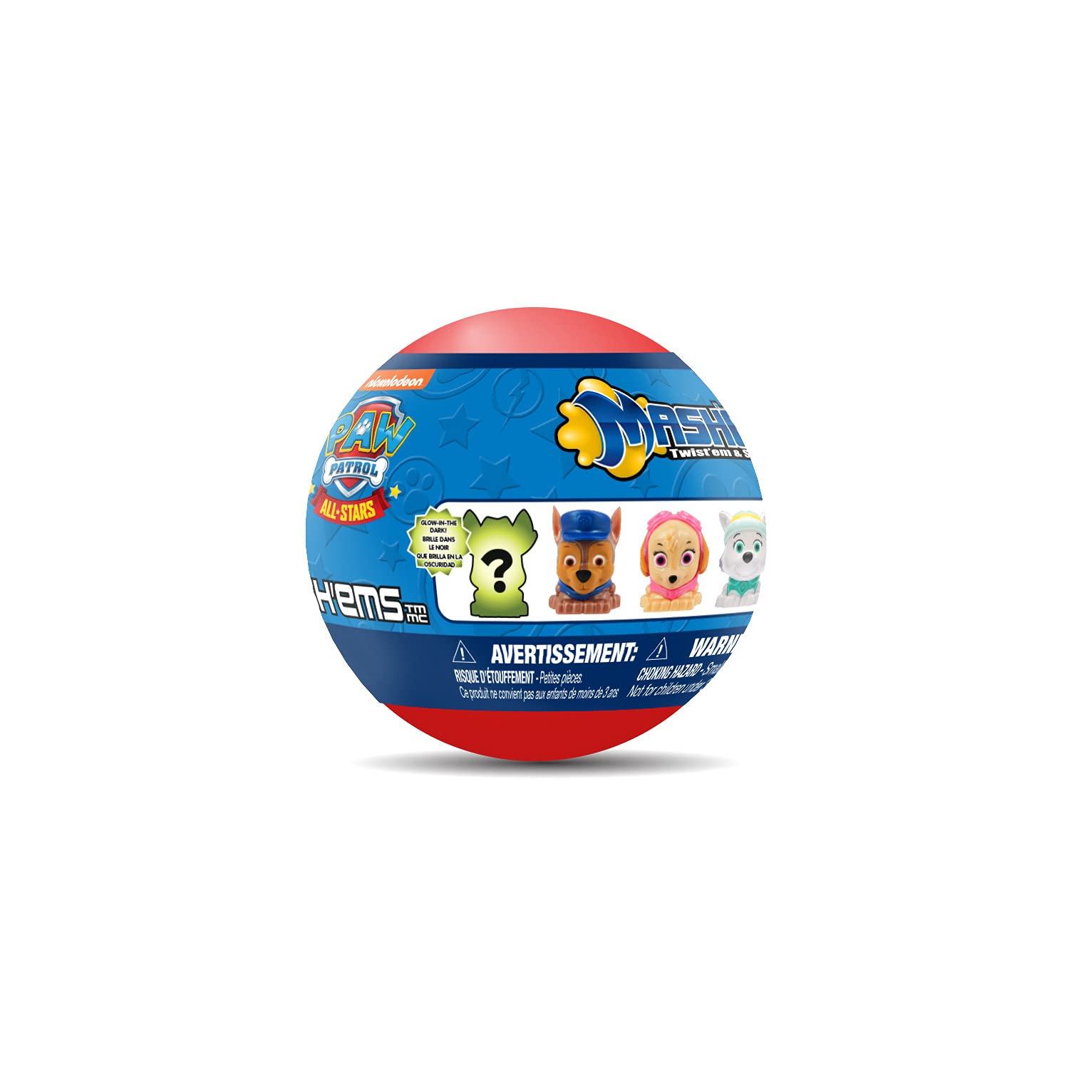 Paw Patrol Series 9 Squishy Surprise Mashem Toys - 6 Pack Collectible Action Figures for Kids Birthday Gifts & Party Favors | Fun Playtime & Display Items for Toddlers and Children