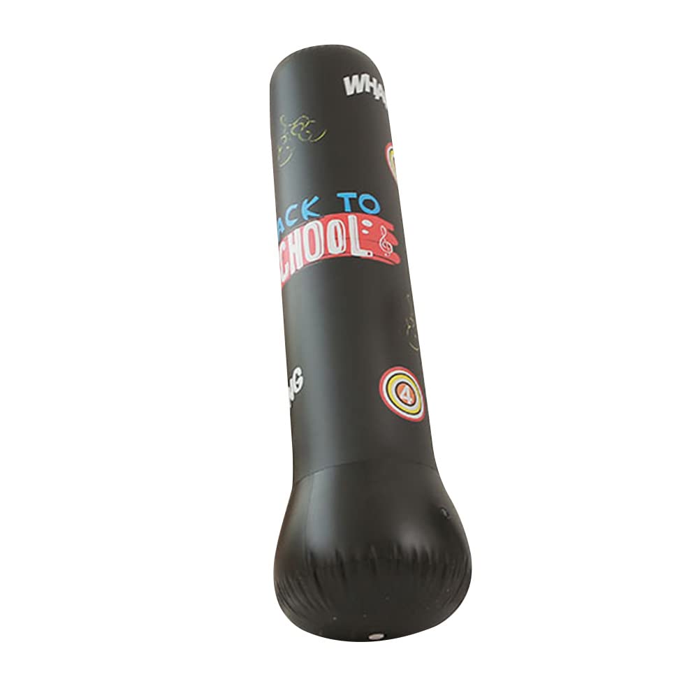 LIOOBO Inflatable Punching Bag for Adults & Kids - Heavy Duty Boxing Sandbag for Fitness Training, Stress Relief, and Home Gym Workouts - Perfect for Boxing Practice, MMA Training, and Fun Family Exercise