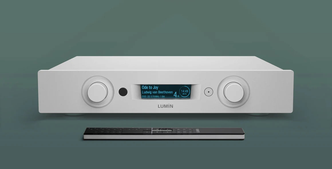 Lumin P1 Mini Streamer DAC Pre Amplifier - High-Resolution Audio Streaming & Preamplifier for Home Theater & Hi-Fi Systems
