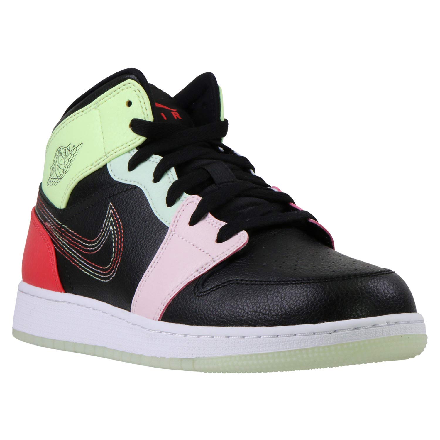 Nike Air Jordan 1 Mid SE GS Trainers Sneakers - Av5174 - Kids' Basketball Shoes for School & Casual Wear