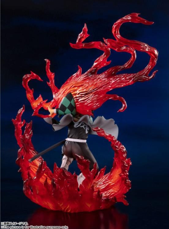 Figuarts Zero Demon Slayer: Kimetsu no Yaiba Kamado Tanjiro (Hinokami Kagura) Anime Action Figure Statue - Perfect for Anime Collectors, Home Decor, and Gift Giving
