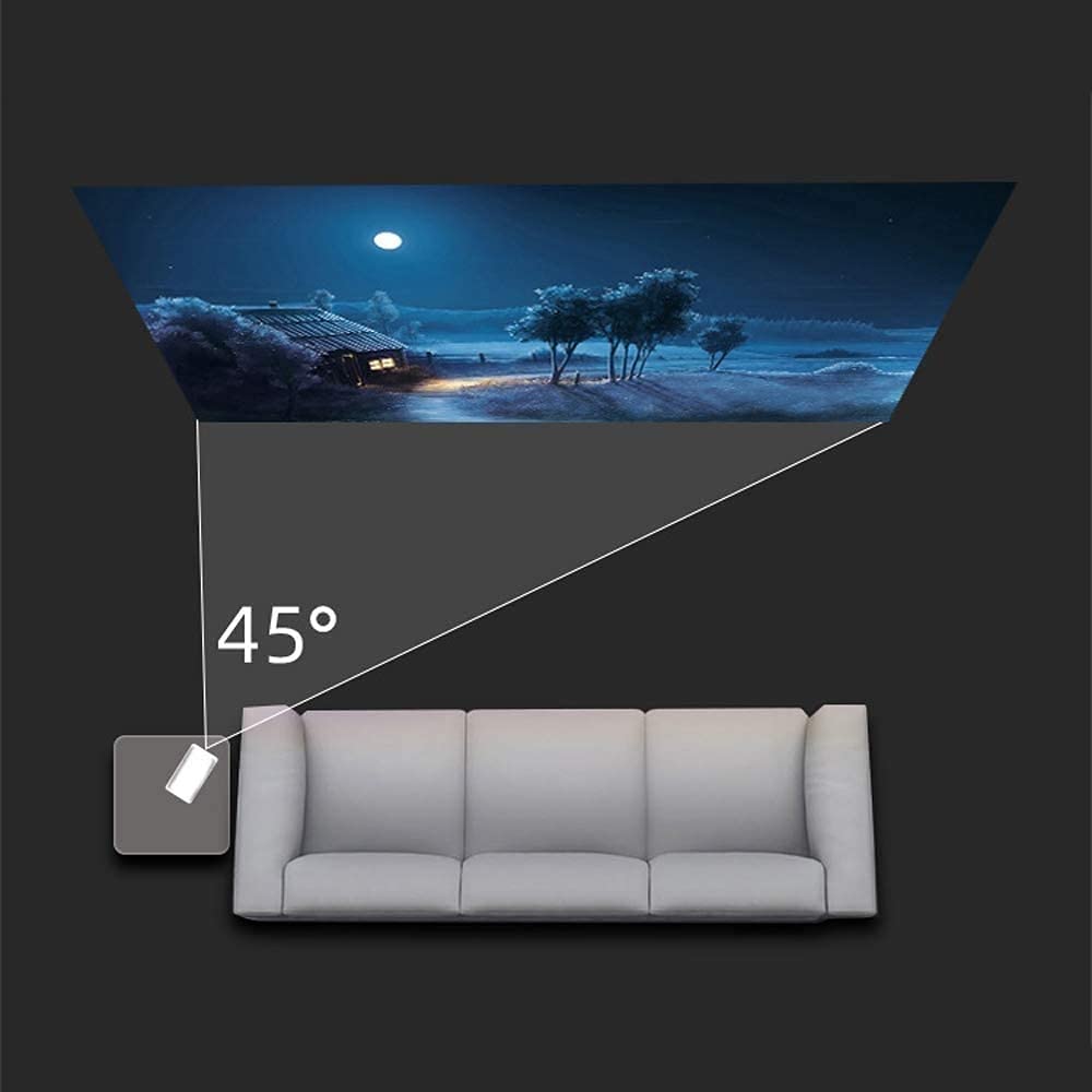 XIXIDAN 1080P Full HD LED Projector with HDMI, Compatible with TV Stick, Laptop & Tablet - Perfect for Home Theater, Gaming, Movie Nights, Outdoor Movie Screenings & Party Entertainment