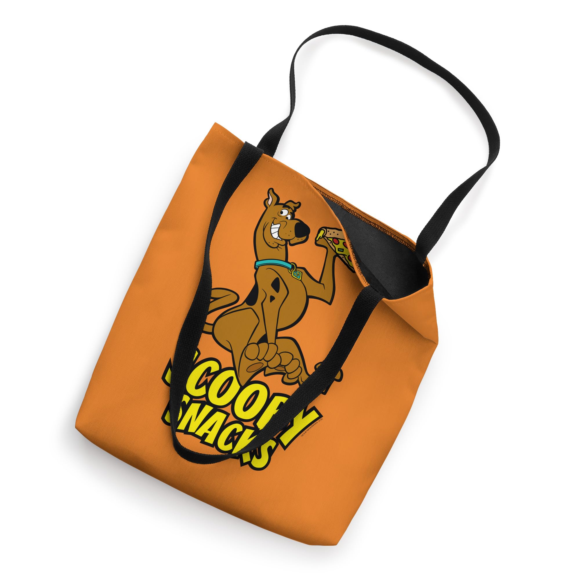 Scooby-Doo Scooby Snacks Pizza Tote Bag - Cute Cartoon Themed Reusable Shopping Bag for Groceries, Beach, Picnics & Fan Gifts