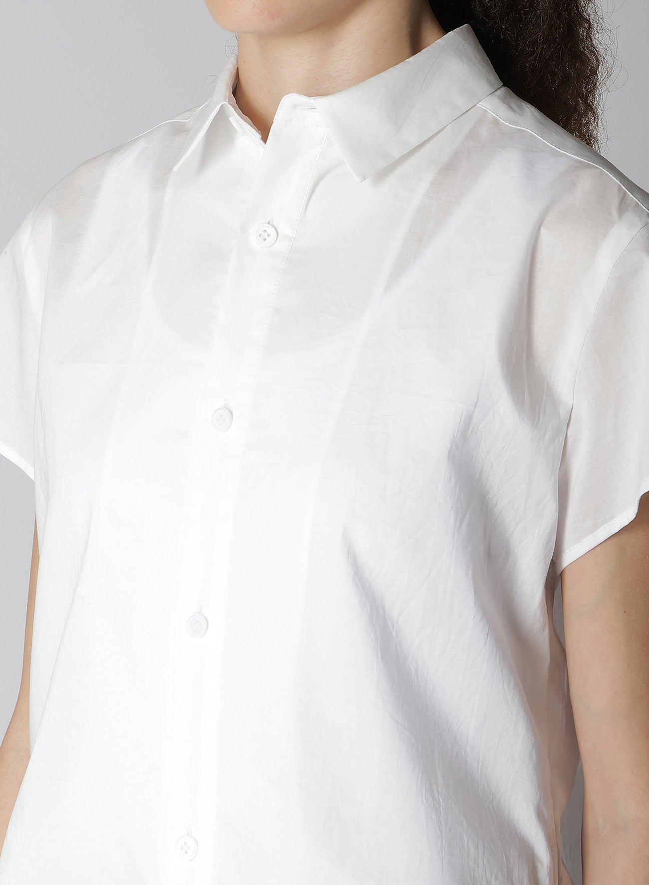 Premium Cotton Lawn Double Front Hem Blouse for Women - Elegant & Comfortable Summer Top for Work, Casual Outings & Special Occasions