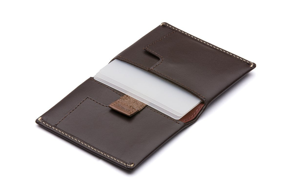 Bellroy Slim Sleeve Wallet - Ultra Thin Minimalist RFID Blocking Leather Wallet for Men - Perfect for Everyday Carry, Travel & Business Use