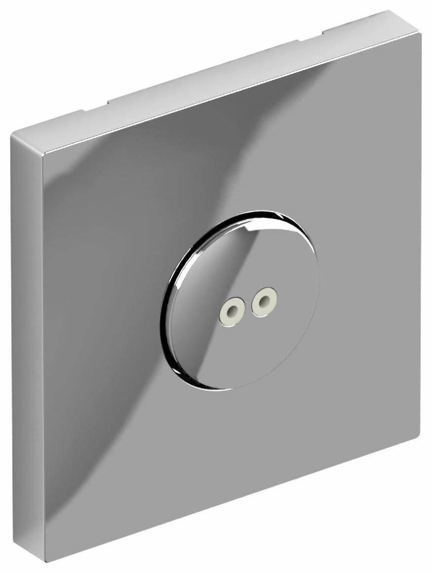 RIOBEL 1 Function Square Body Spray in Chrome 349C - Perfect for Bathroom, Kitchen, and Outdoor Use