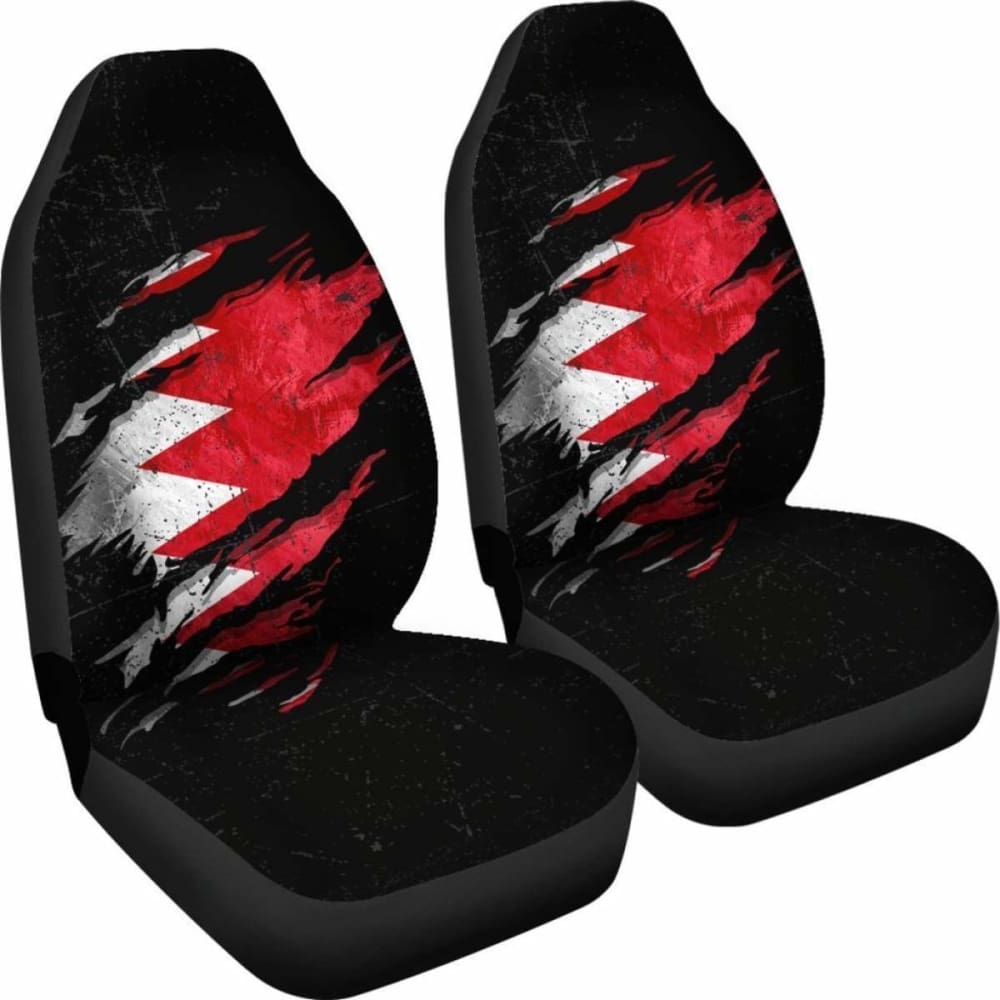 Bahrain In Me Car Seat Covers - Special Grunge Style 232125 | Premium Custom Fit Seat Protectors for Cars, Trucks & SUVs | Waterproof & Anti-Slip Design for Comfort & Style