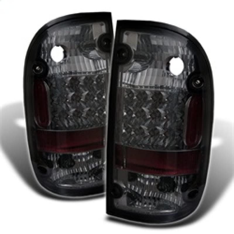 Spyder Auto 5007889 LED Tail Lights - Chrome/Smoked Lens - High Visibility Brake Lights for Trucks & SUVs - Easy Installation & Weatherproof Design