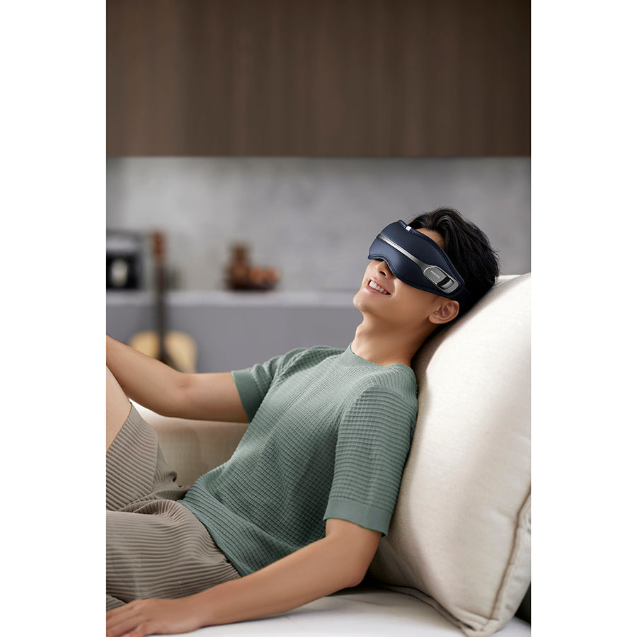 Philips Eye Mask Massager PPM2321 - Soothing Heated Eye Massager for Relaxation & Stress Relief - Perfect for Travel, Work Breaks & Home Spa Use