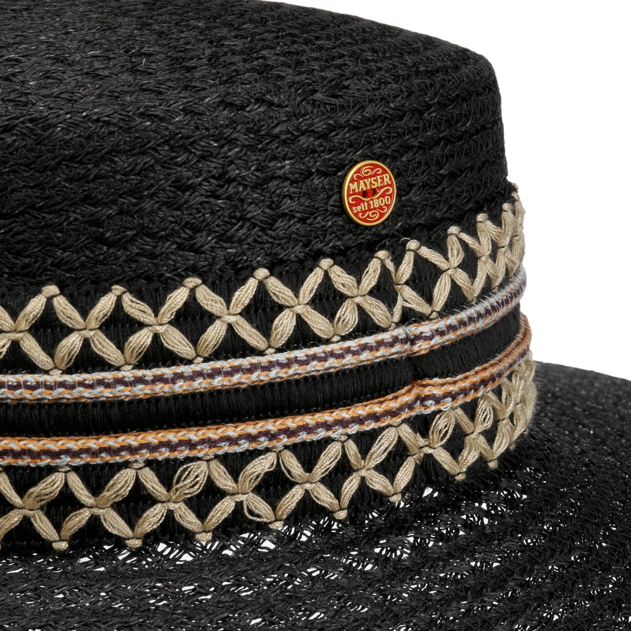 Mayser Noreen Hemp Hat for Women - Breathable Summer Sun Hat for Outdoor Activities, Beach, Gardening & Travel