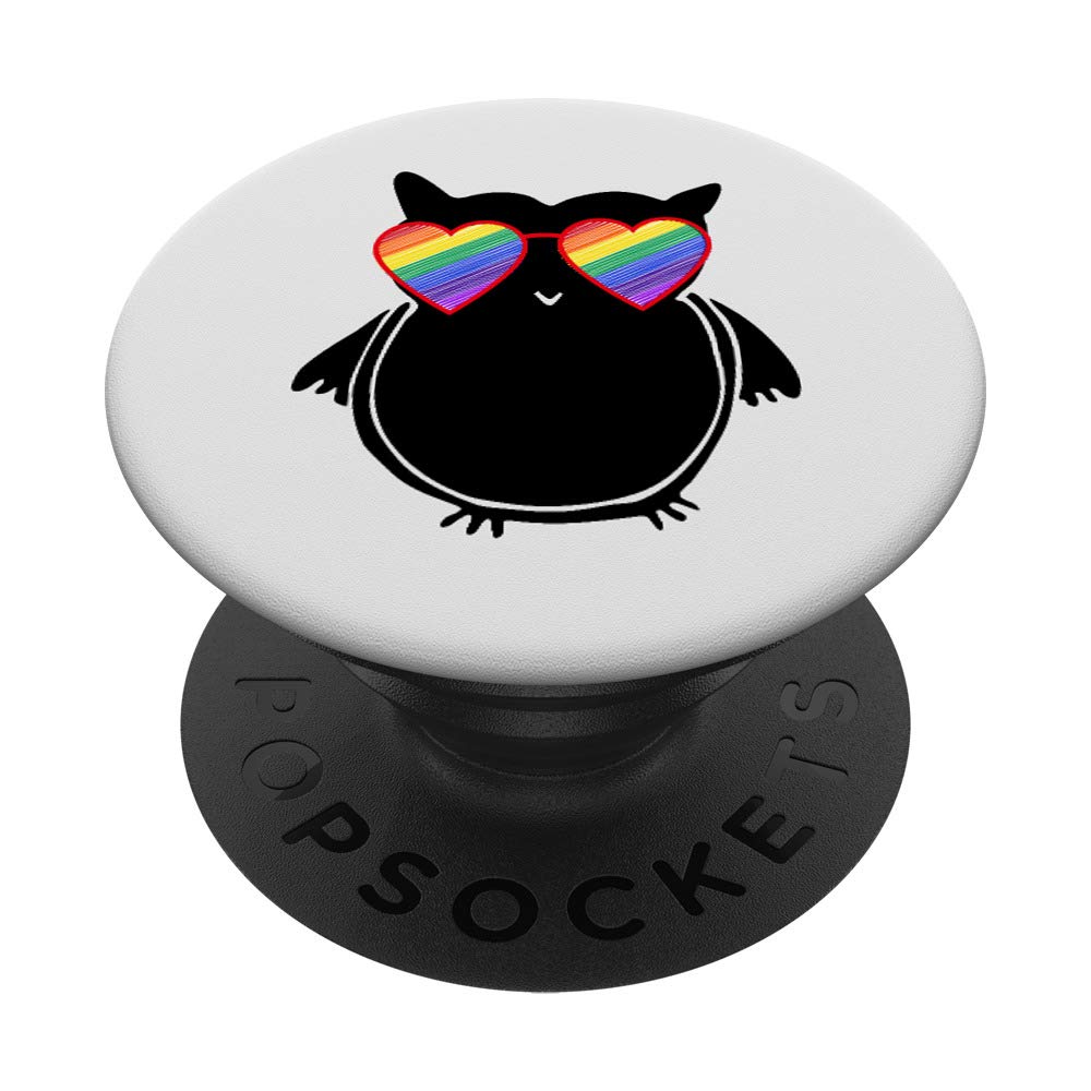 LGBTQ Rainbow PopSockets - Swappable PopGrip for iPhone & Android - Gay Pride Accessories for Teens & Adults - Perfect for Phones, Tablets & LGBTQ Events