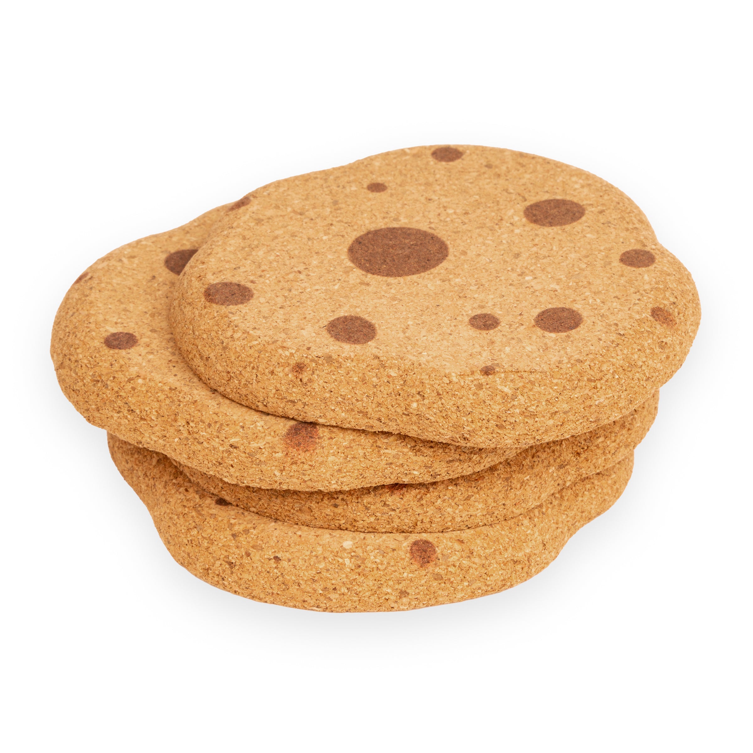 Non-Slip Silicone Cookie Coasters - Heat Resistant & Durable for Hot Mugs, Cups, and Plates - Perfect for Coffee, Tea, and Kitchen Use