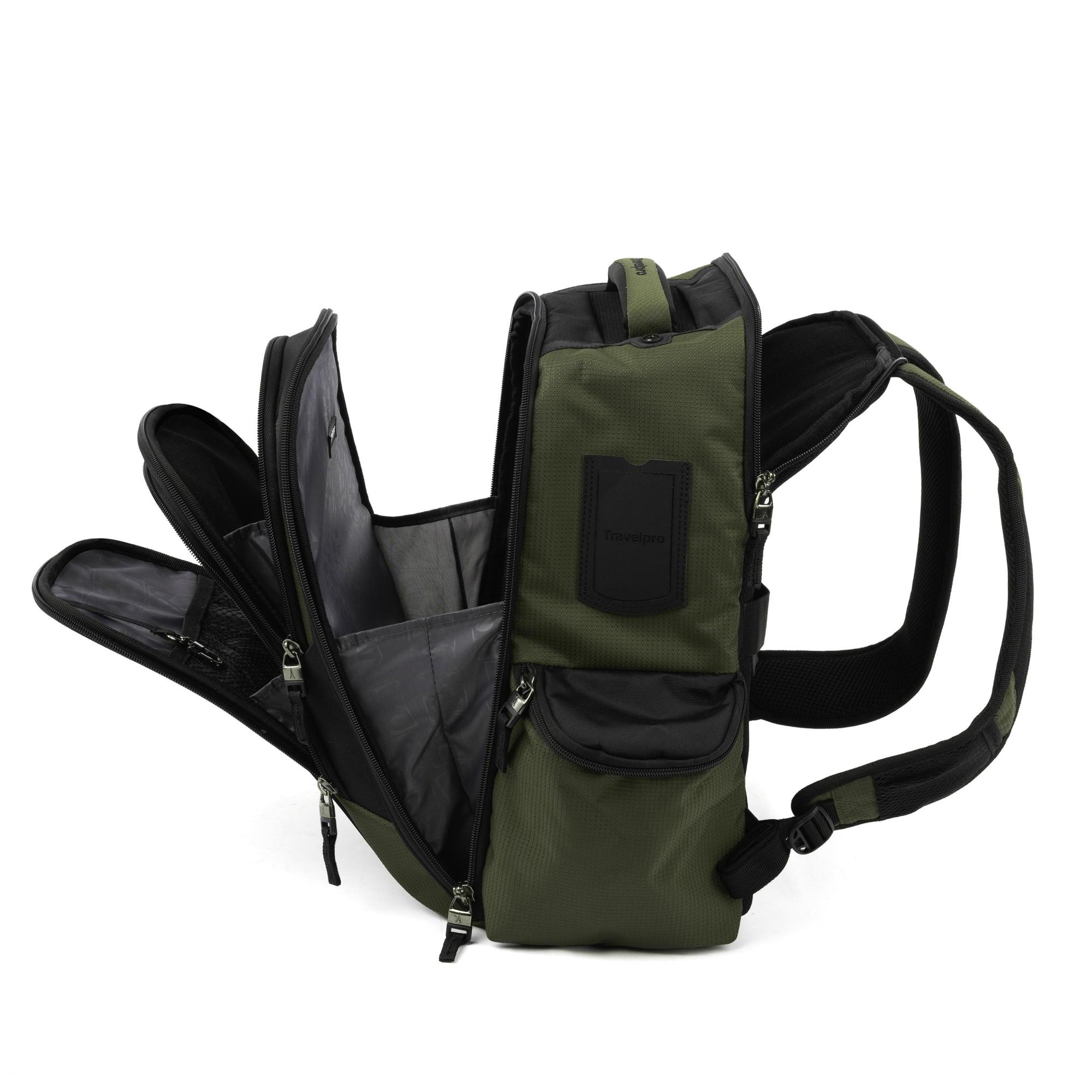 Travelpro Bold Laptop Backpack for Business & Travel - Durable Carry-On Computer Bag with USB Charging Port, Perfect for Work, Commute & Airplane Use