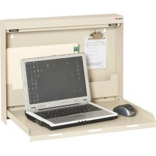 Datum WW-101 Foldable Wall Mounted Writing Desk - Space Saving Home Office & Study Solution for Small Rooms & Apartments