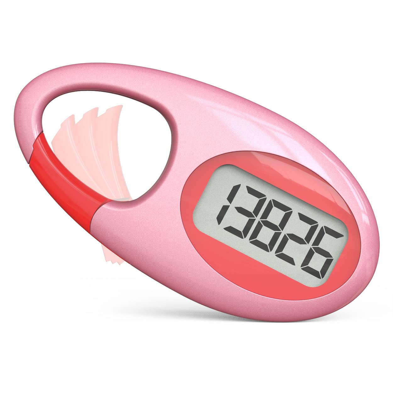 3D Step Counter Pedometer with Lanyard - Fitness Tracker for Walking & Running