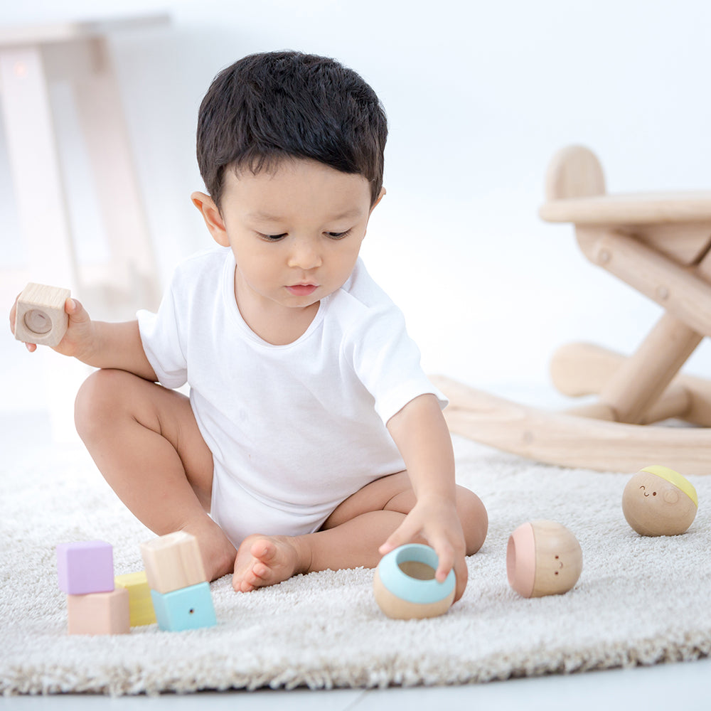 Pastel Sensory Tumbling Toys for Kids - Soft Textured Play Mats for Toddlers & Children - Indoor & Outdoor Sensory Play, Autism Therapy, and Early Learning Development