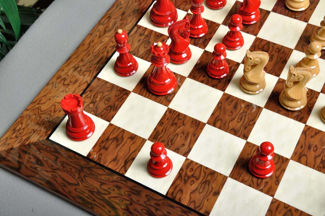 The House of Staunton Zagreb '59 Series Chess Pieces Only - 3.875
