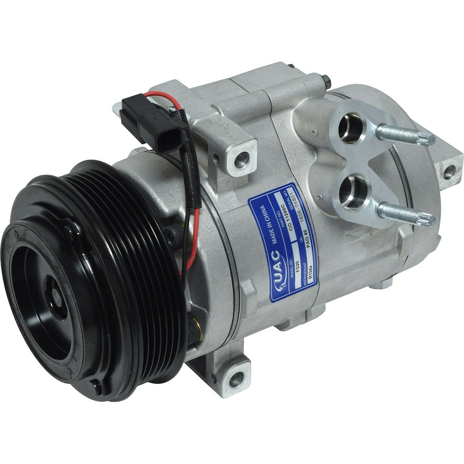 Replacement AC Compressor for Ford - High Performance Auto Air Conditioning Part - Perfect for Summer Cooling & Vehicle AC Repair