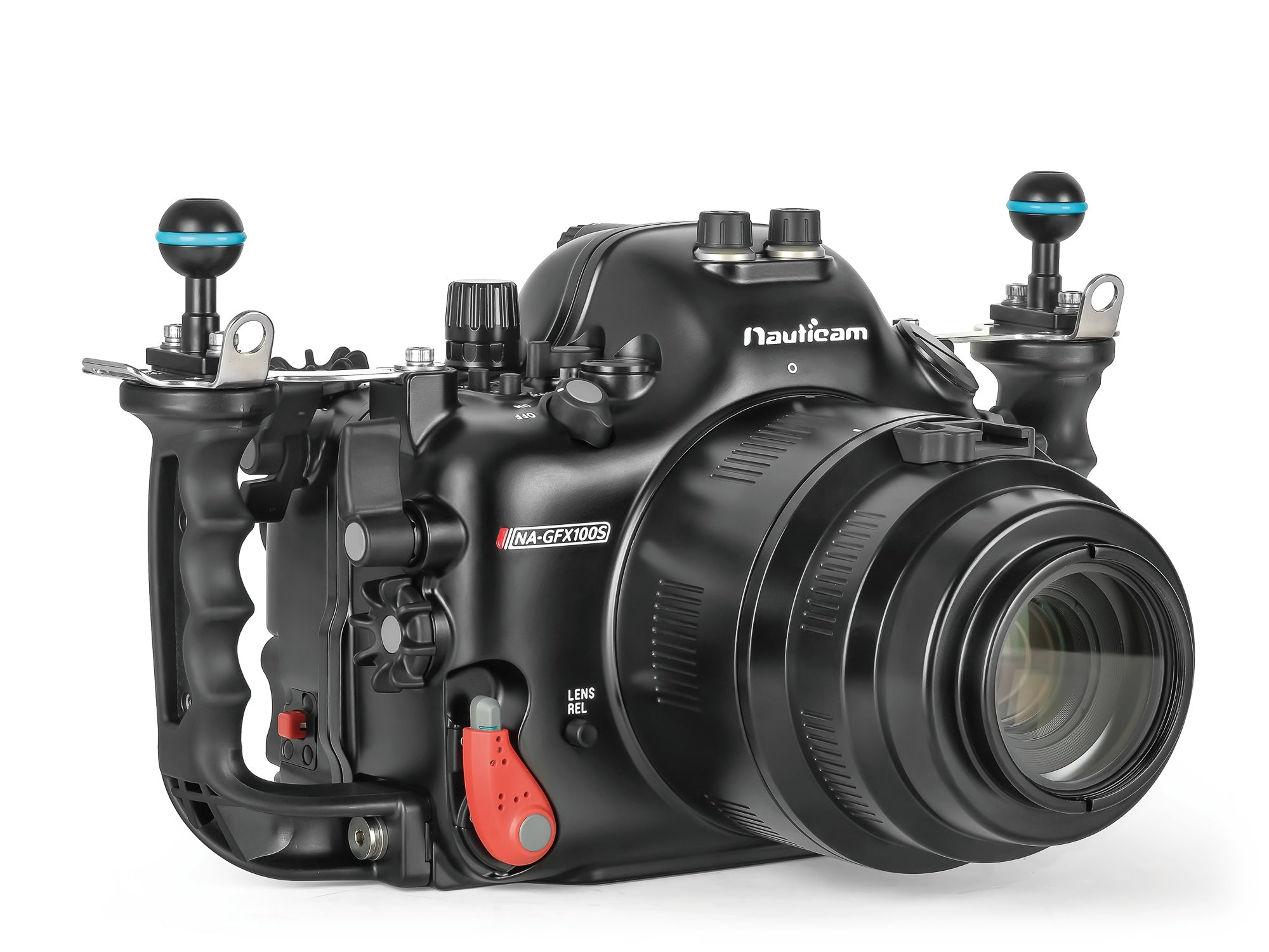 Underwater Housing for Fujifilm GFX100S & GFX100S II Camera - Professional Waterproof Case for Scuba Diving, Surf Photography & Marine Exploration