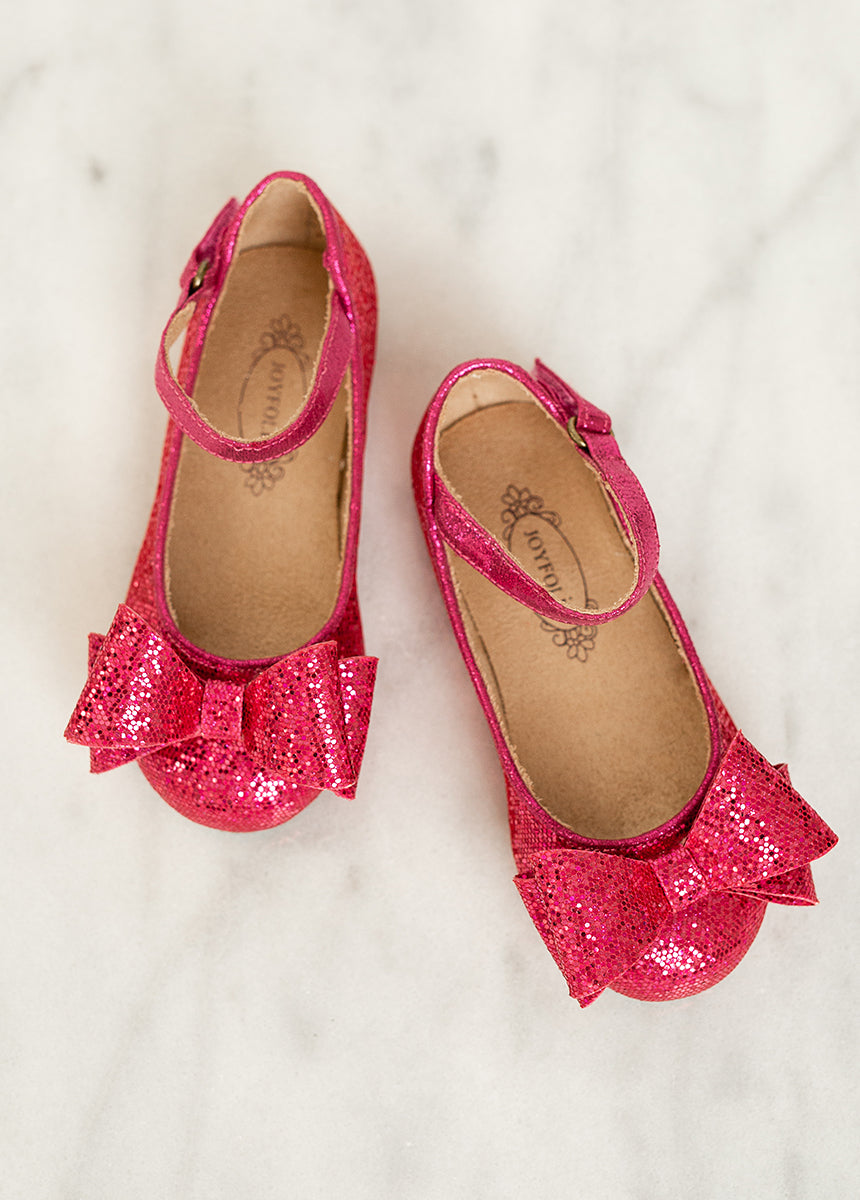 Miriam Flat Shoes in Fuchsia - Comfortable Women's Ballet Flats for Work, Casual Wear & Everyday Use