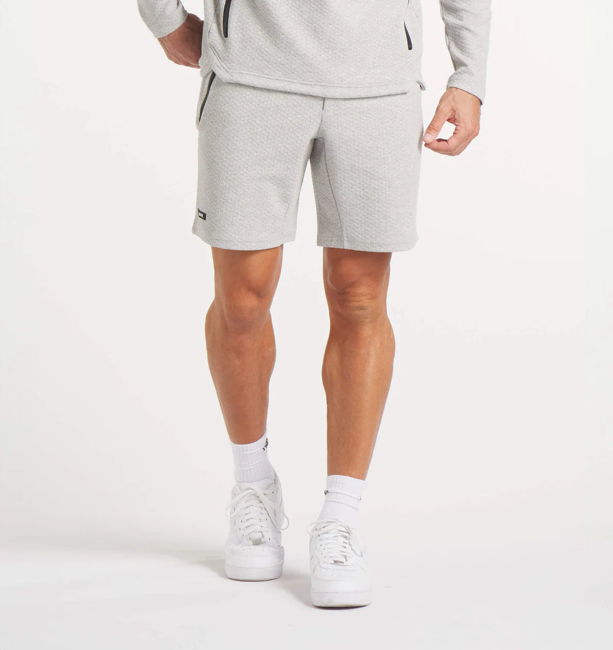 Men's Elevation Short - Lightweight Quick-Dry Hiking & Running Shorts (Heather Gray) - Perfect for Outdoor Adventures, Gym Workouts & Casual Wear