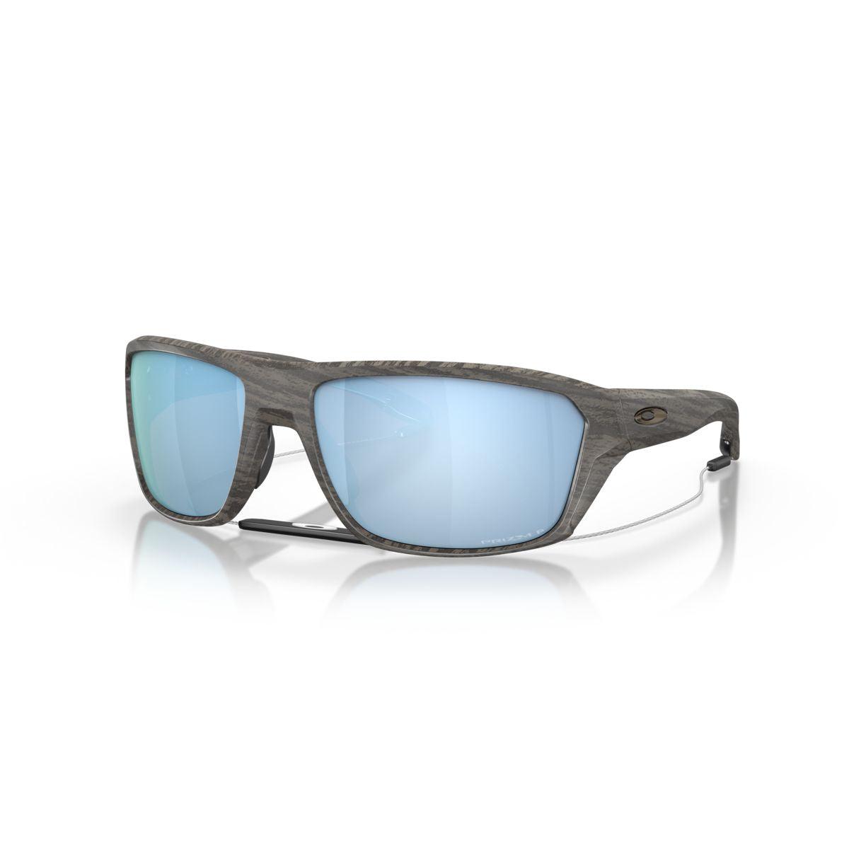 Oakley Split Shot Woodgrain Prizm Deep Water Polarized Sunglasses 0OO9416 941616 - Perfect for Fishing, Boating & Outdoor Water Sports