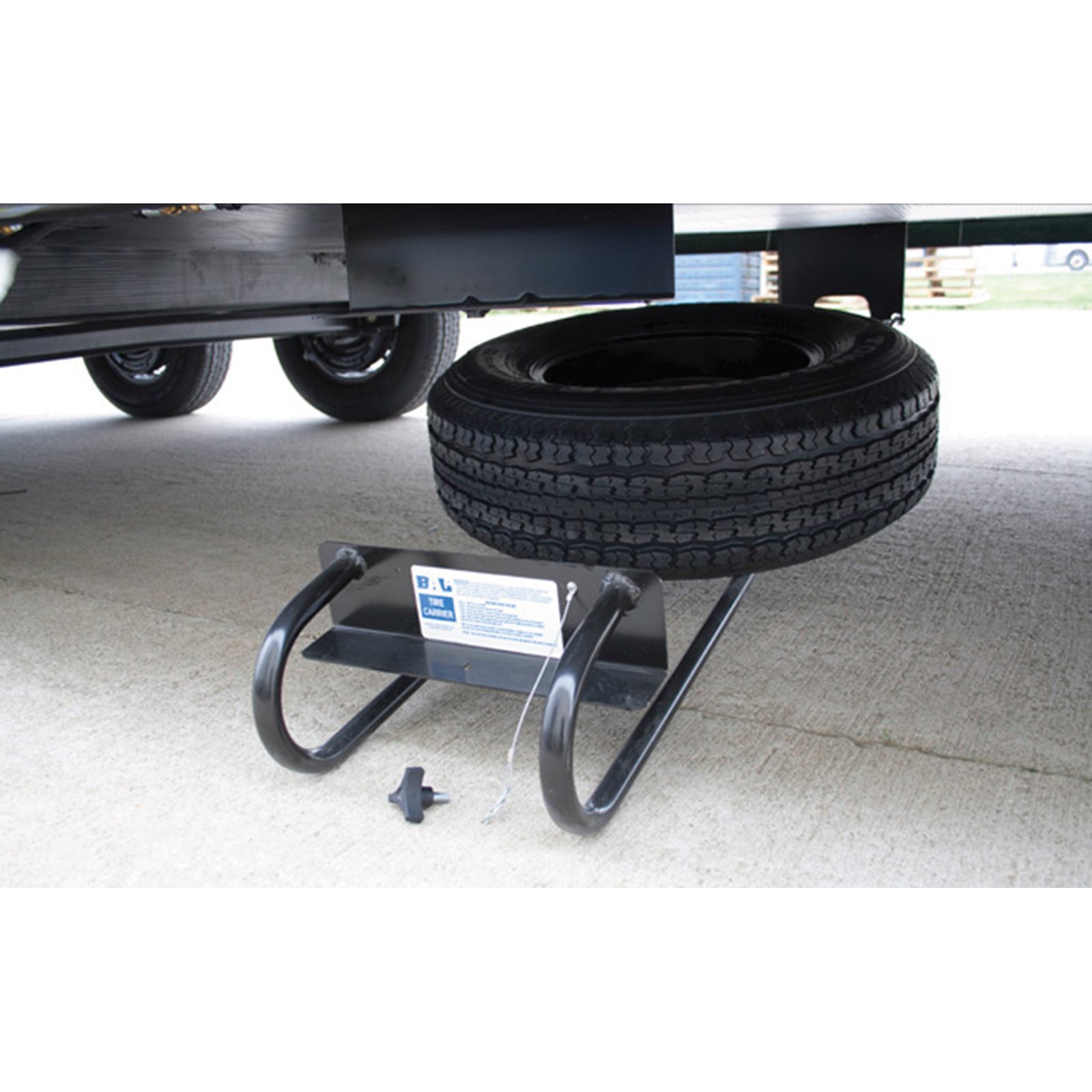 ADNIK BAL 28215 Hide-A-Spare Tire Storage - Recessed Mount Truck Organizer for Jeep, SUV & Pickup | Under Seat Spare Tire Holder | Perfect for Off-Road & Camping Trips
