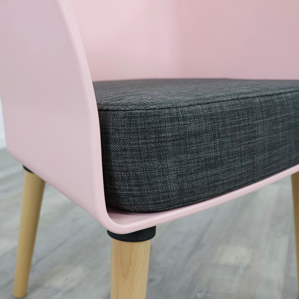 Modern Molly Reception Chairs Set of 2 - Elegant Office Waiting Room Furniture for Lobby, Hotel, or Salon - Comfortable Guest Seating Solution