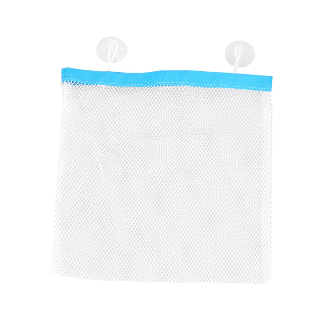 DRESSOOS 3-Piece Baby Bath Toy Storage Set - Water Drainable Toddler Bath Organizer with Suction Cups | Kids Bathroom Organization for Bathtub, Shower & Pool Toys