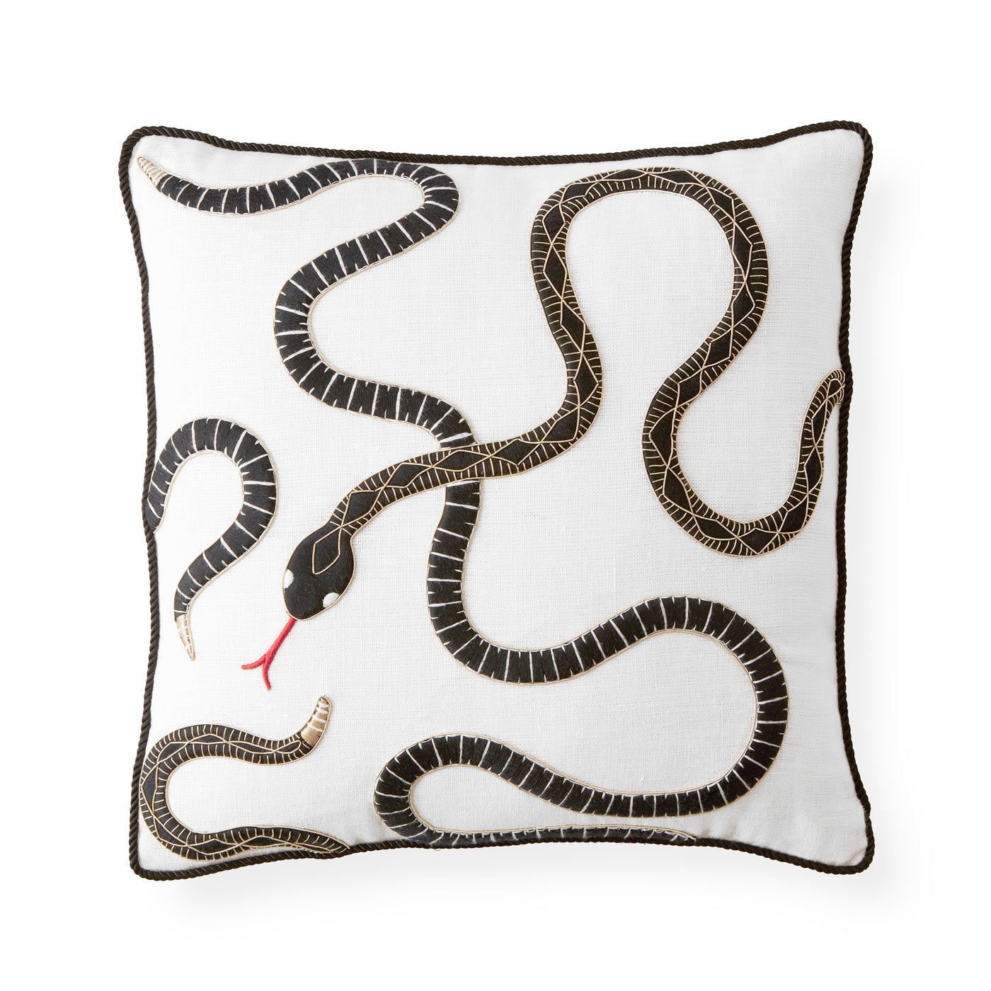 Eden Embroidered Decorative Throw Pillow Cover - Bohemian Style Home Decor for Sofa, Bed, Couch - Perfect for Living Room, Bedroom & Nursery