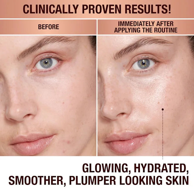 Immediate Skin Revival Routine Skincare Discovery Set - Anti-Aging & Hydrating Face Care Kit for Glowing Skin | Perfect for Daily Skincare Routine & Travel Essentials