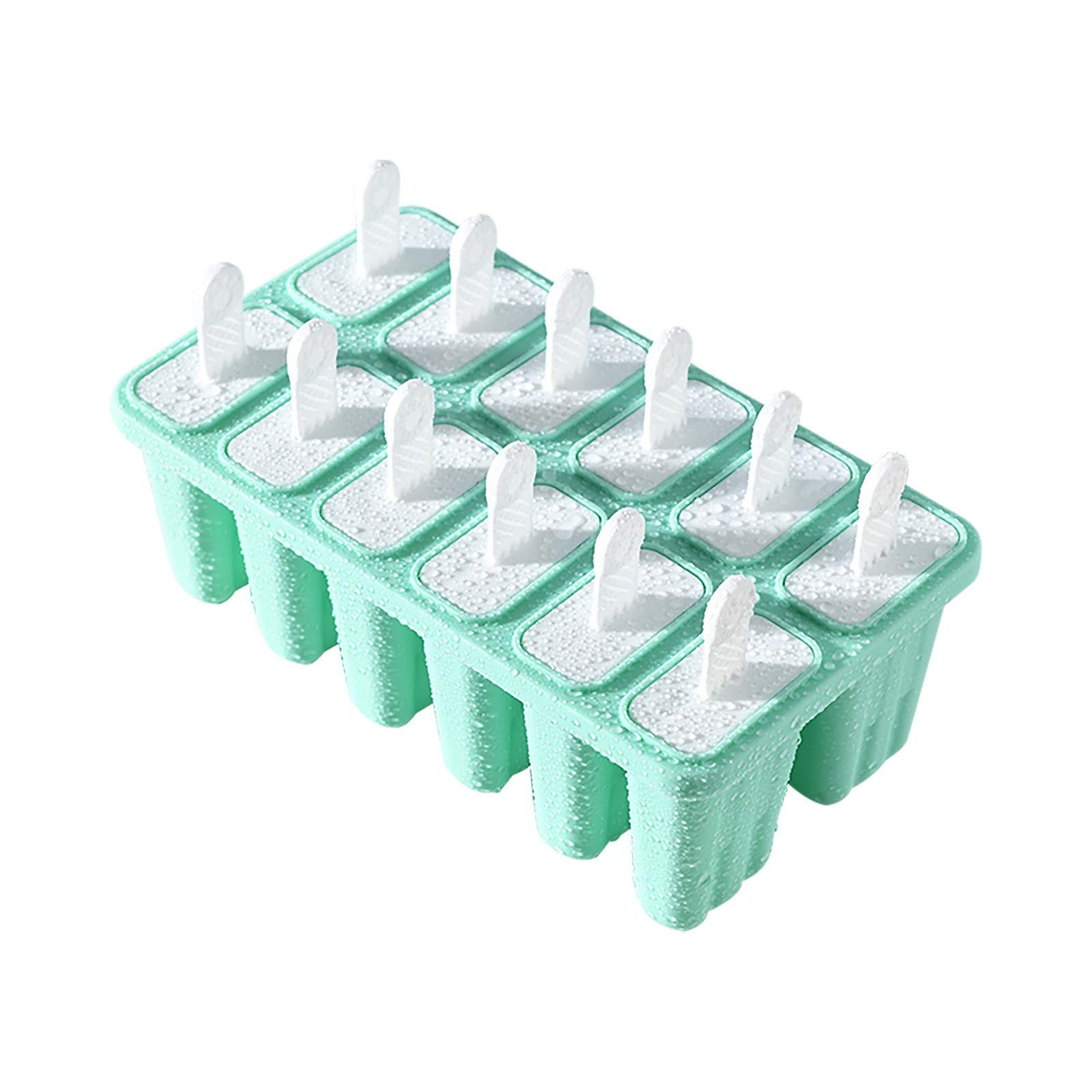 Best Silicone Popsicle Molds Set - Easy Release DIY Ice Pop & Ice Cream Maker with Sticks - Perfect for Summer Treats, Kids Snacks & Homemade Frozen Desserts