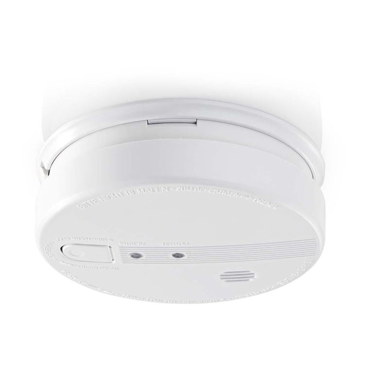 DTCTSC20 Interconnected Smoke Detector with EN14604 Certification, Hardwired for Reliable Home & Office Safety - Ideal for Bedrooms, Hallways, and Commercial Spaces