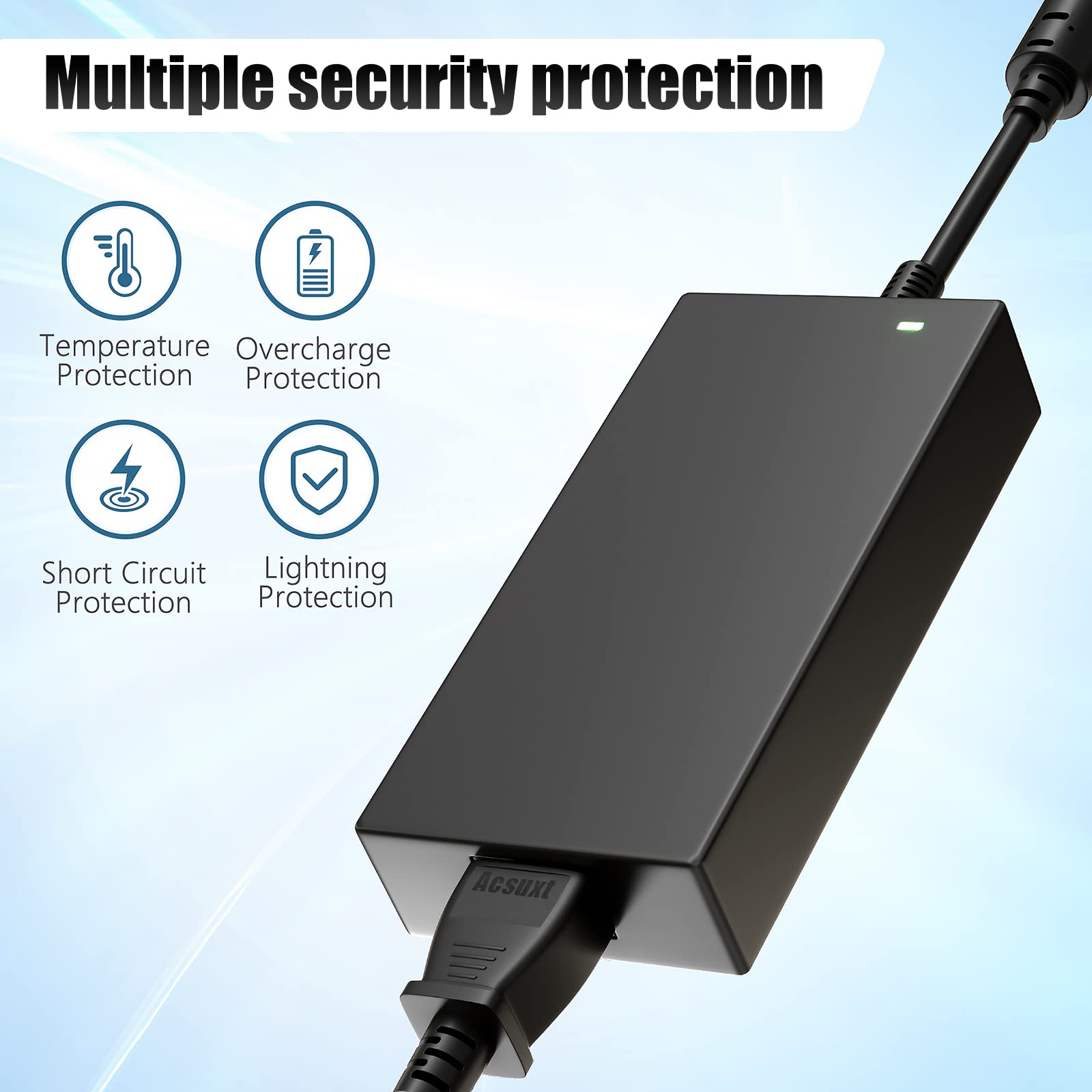 230W Laptop Charger for MSI GE66 GE76 Raider GP66 GP76 Leopard - 20V 11.5A AC Power Adapter Replacement - Perfect for Gaming, Work & Travel Charging Needs