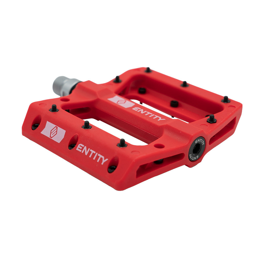 Premium PP16 Composite Flat Pedals for Mountain Bikes - Lightweight & Durable Cycling Pedals for MTB, Road Bikes - Perfect for Trail Riding, Commuting & Urban Cycling