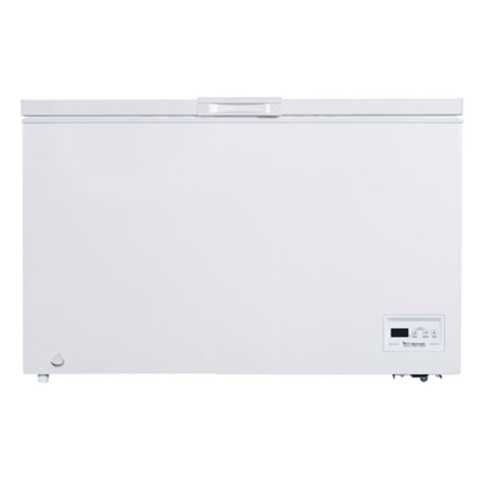 380L Chest Freezer, White CHF 380 - Large Capacity Deep Freezer for Home, Restaurant & Commercial Use - Perfect for Storing Meat, Seafood & Bulk Food Items