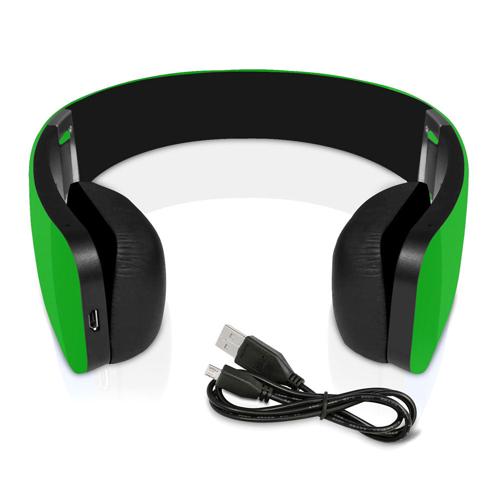 Wireless Bluetooth Stereo Headphones with Deep Bass & Noise Cancellation - Perfect for Workouts, Travel & Gaming