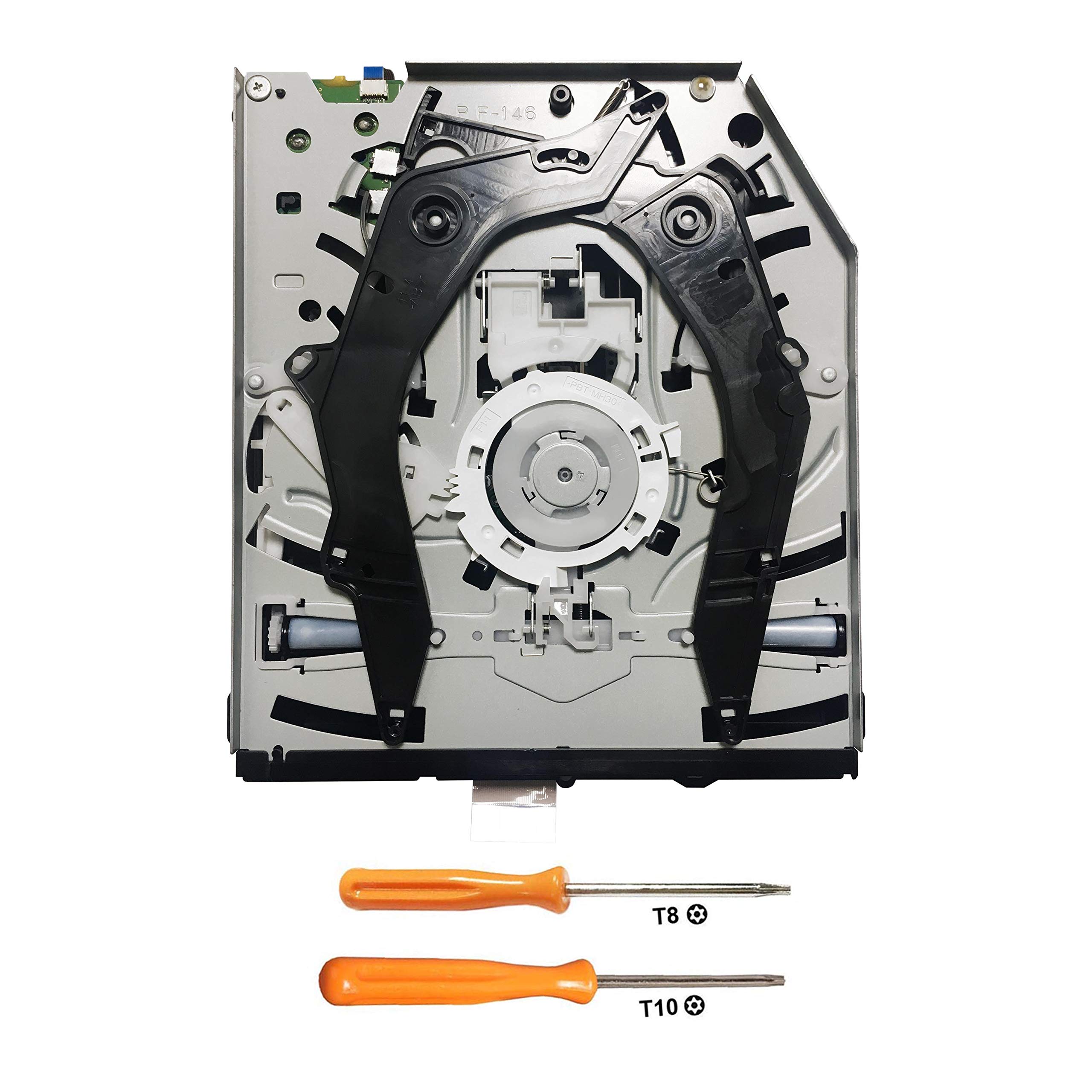 Original Blu-Ray DVD-ROM Disc Drive with TSW-001 PCB Board Assembly Replacement for Sony PS4 CUH-1200/1215A/1215B/12XX Series - Compatible with Playstation 4 Gaming & Media Playback