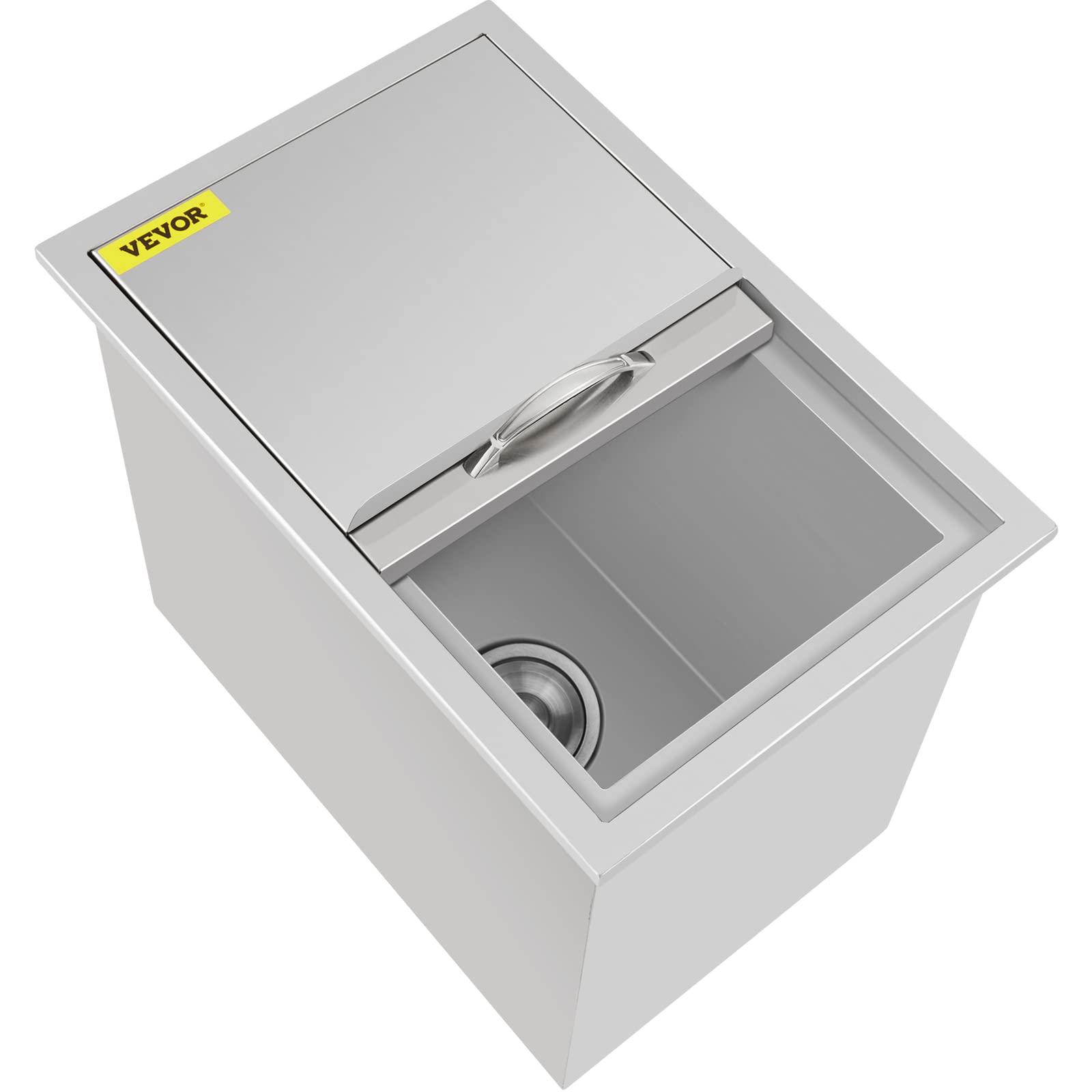 Happybuy 18L Stainless Steel Drop-in Ice Chest Cooler - 12