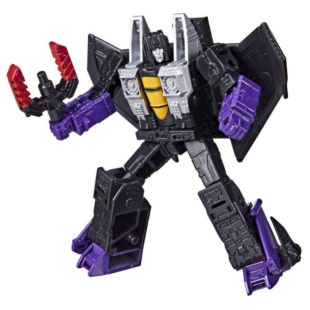 Transformers Generations Legacy Core Skywarp 3.5-inch Action Figure - Collectible Robot Toy for Kids & Adults Ages 8+ | Perfect for Display, Play, and Gifts
