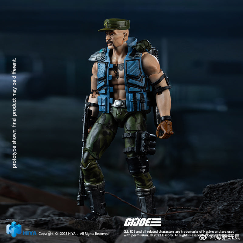 1/18 Scale HIYA 4-Inch G.I. Joe Gung Ho Action Figure - Exquisite Mini Collectible Series for Display & Play | Perfect for Collectors, Gift Giving & Diorama Scenes