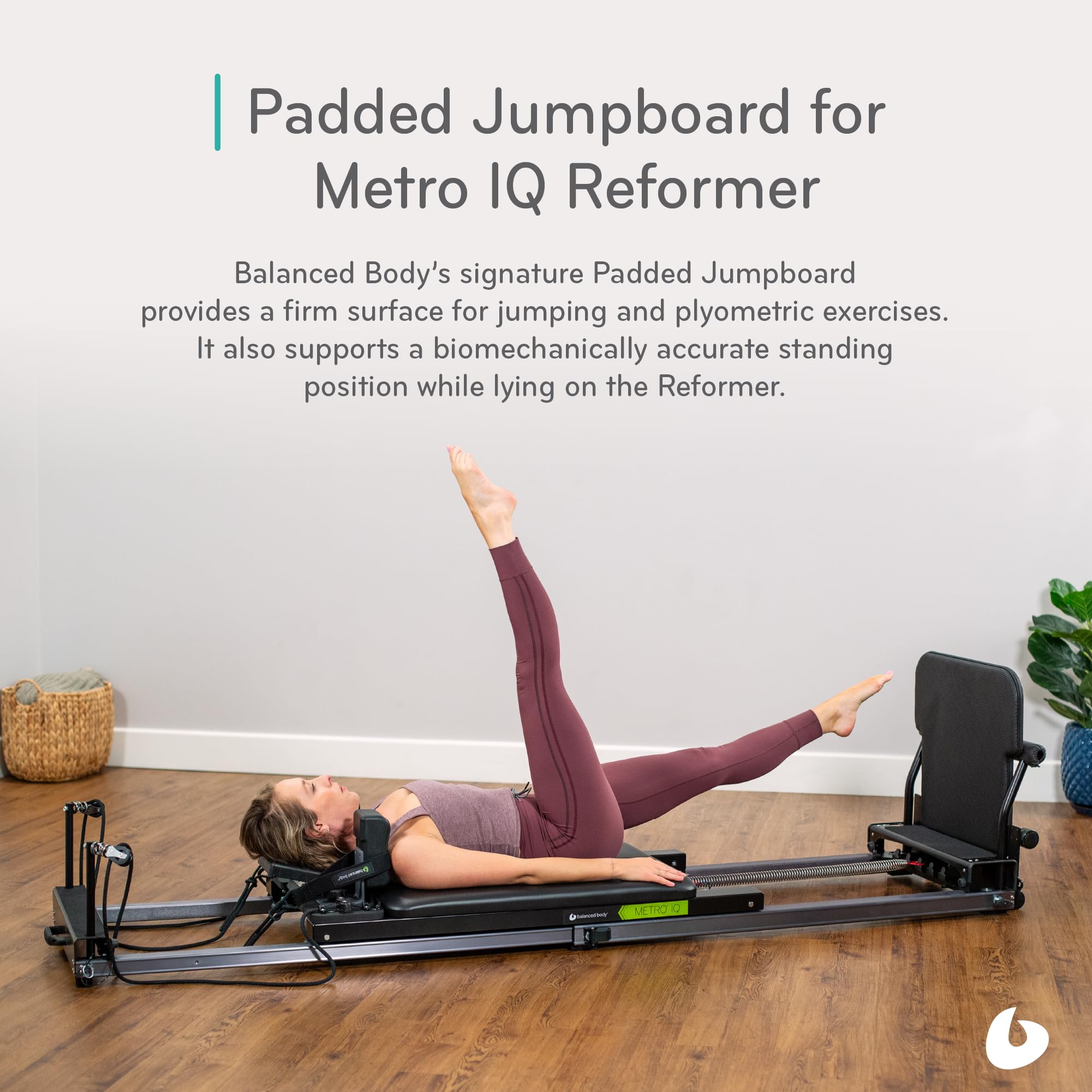 Balanced Body Padded Jumpboards for Reformer Pilates - High Density Foam Cushioning for Safe & Comfortable Jump Training - Home Gym & Studio Equipment