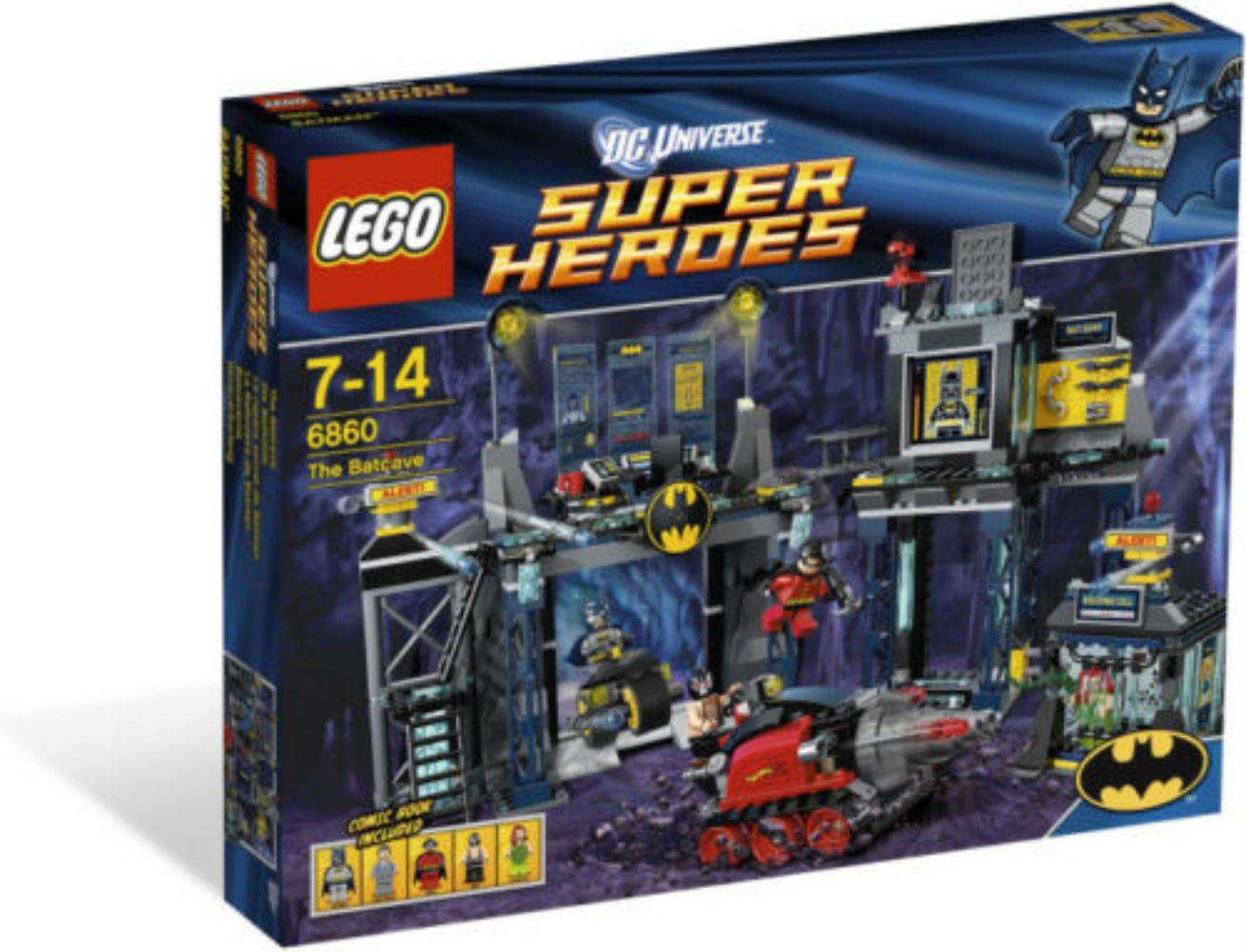 LEGO Super Heroes 76035 Jokerland Building Kit - Batman vs The Joker Playset with Minifigures for Creative Play & Collectors | Perfect for Kids' Birthday Gifts & Superhero Fans