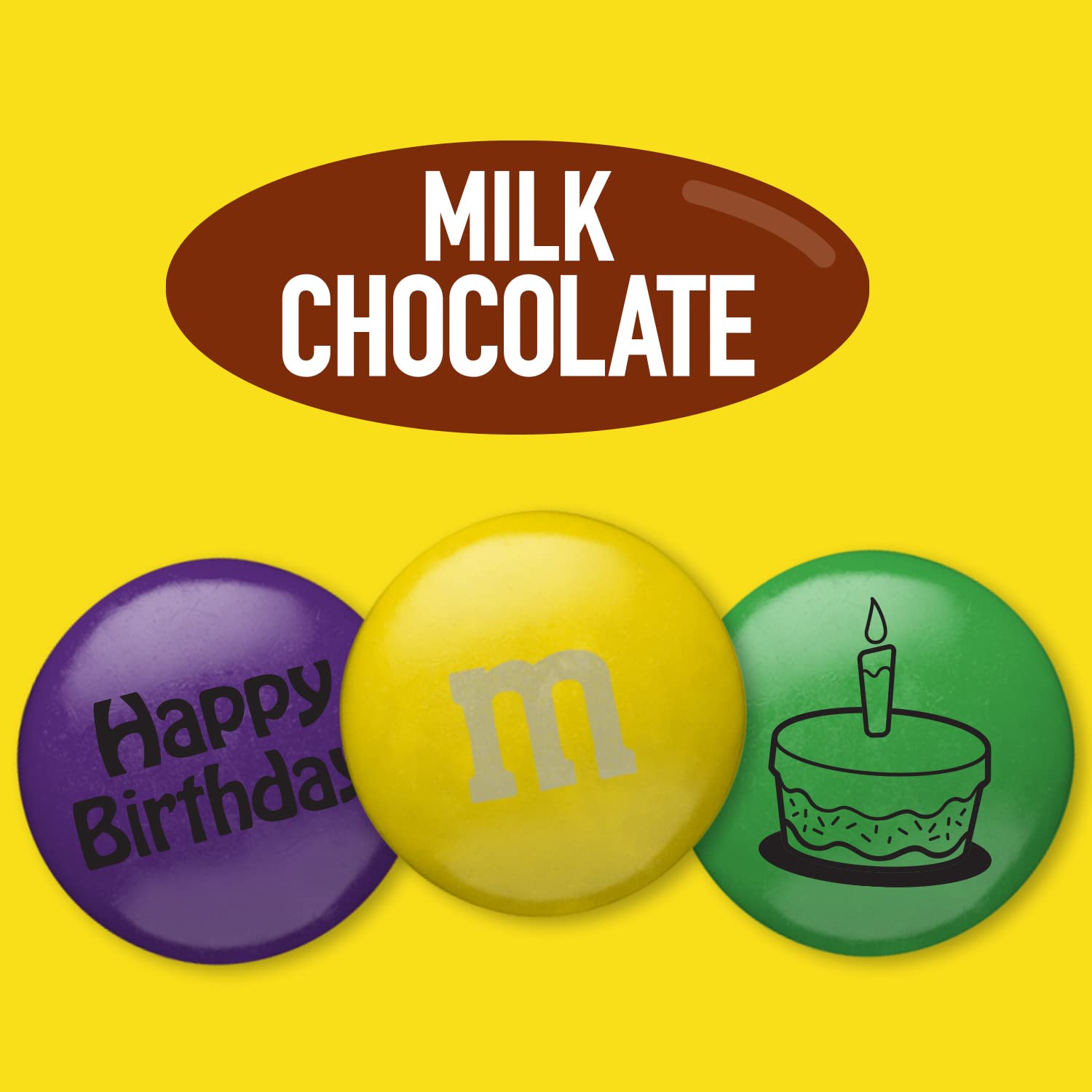 M&M'S Milk Chocolate Candy (20-Pack) - Perfect for Birthday Party Favors, Games & Giveaways | Bulk Chocolate Treats for Kids, Classroom Rewards & Holiday Celebrations